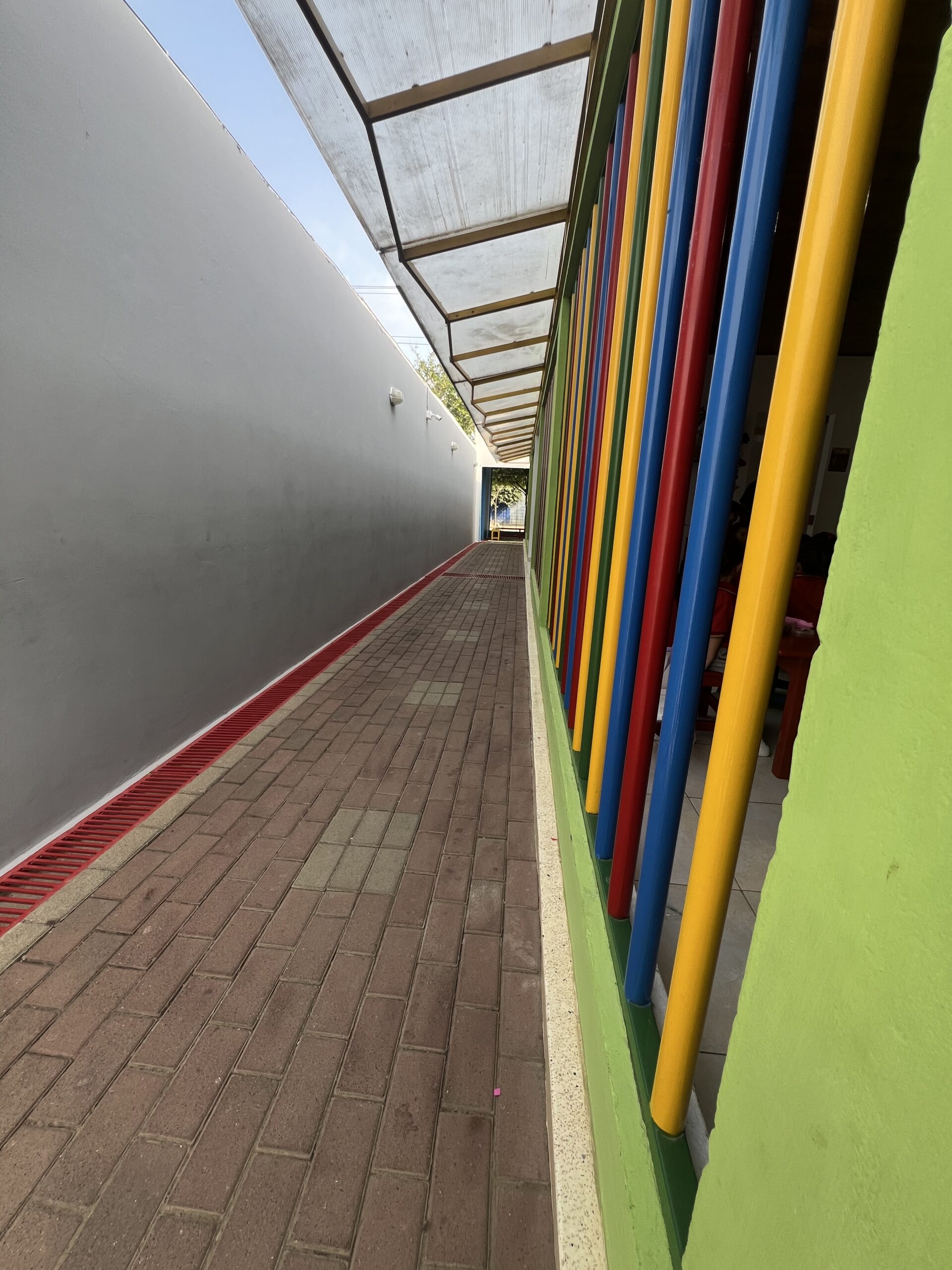 Pasillo pre-escolar