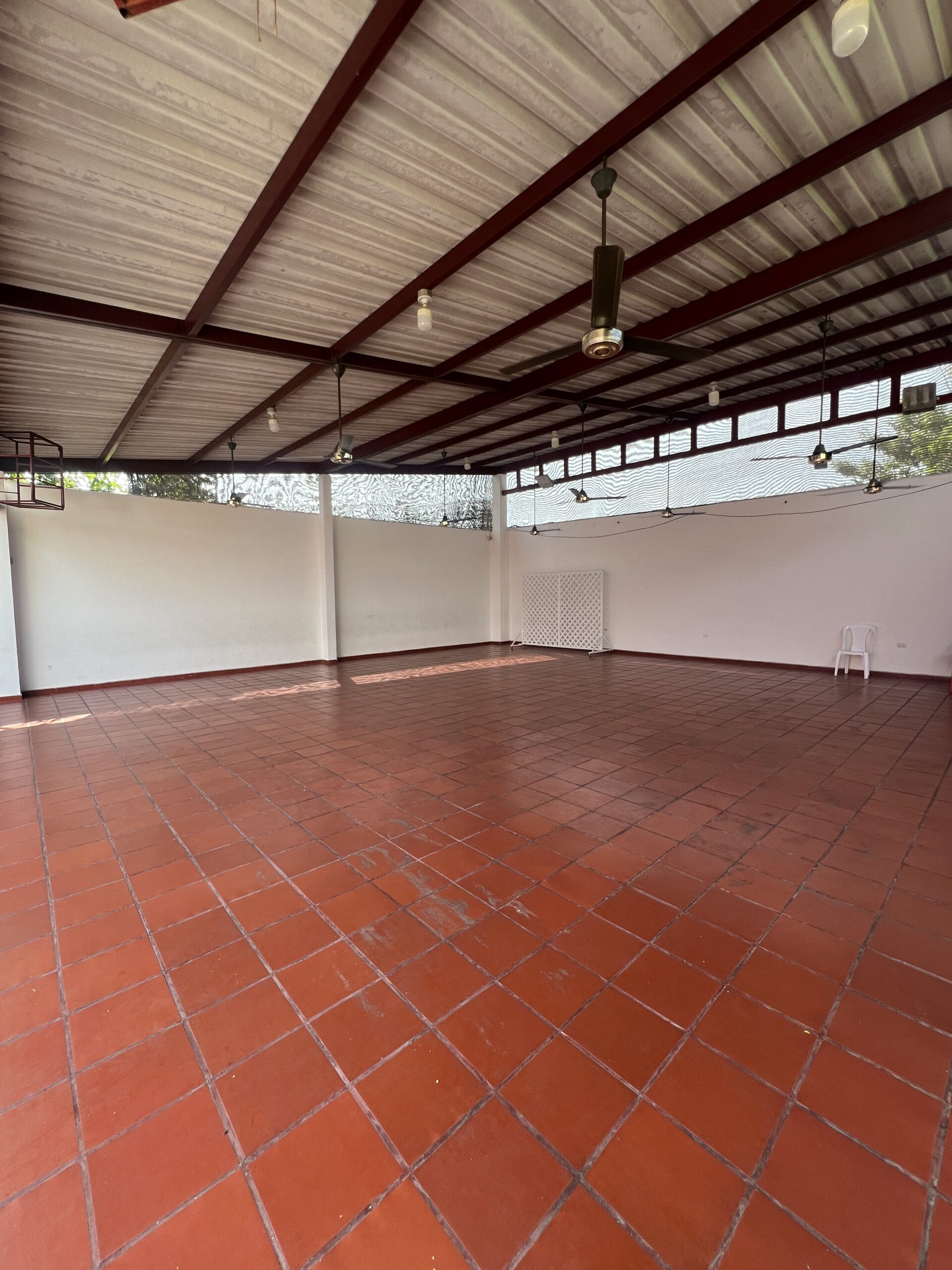 Patio salón de evento